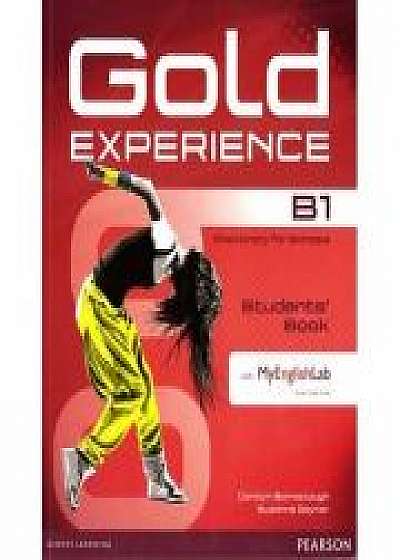 Gold Experience B1 Students' Book with DVD-ROM and MyLab Pack - Carolyn Barraclough