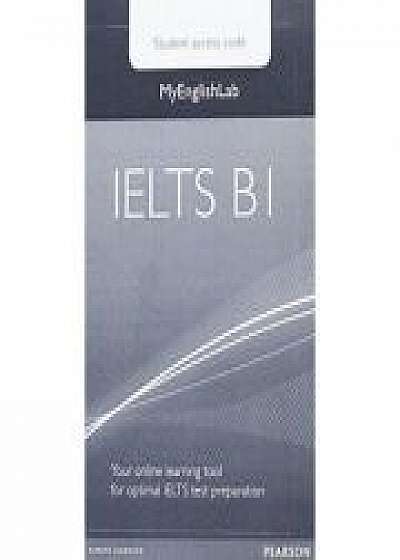 Coperta cărții IELTS Global Level B1 MyEnglishLab and Student PIN Code