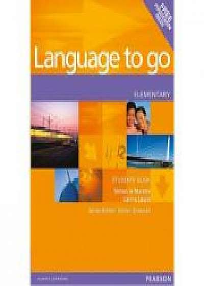 Language to go Elementary Students' Book with Phrasebook - Simon Le Maistre