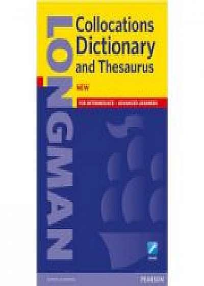 Coperta cărții Longman Collocations Dictionary and Thesaurus Cased with online