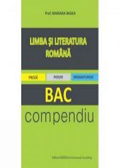 Limba si literatura romana - BAC • compendiu - Mariana Badea