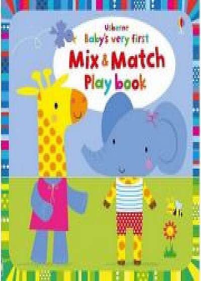 Baby's Very First Mix and Match Playbook - Carte Usborne (2+)