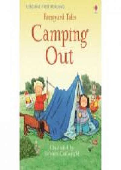 Farmyard Tales camping out, Heather Amery - Heather Amery