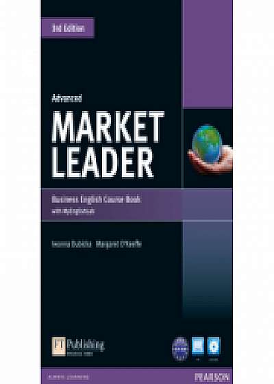 Market Leader 3rd Edition Advanced Coursebook (with DVD-ROM inc. Class Audio) &amp;MyLab - David Cotton