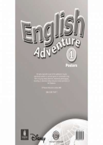 English Adventure Level 1 Posters - Anne Worrall