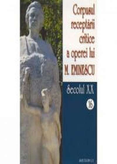 Corpusul receptarii critice a operei lui Mihai Eminescu, Vol 16-17, sec XX - I. Oprisan