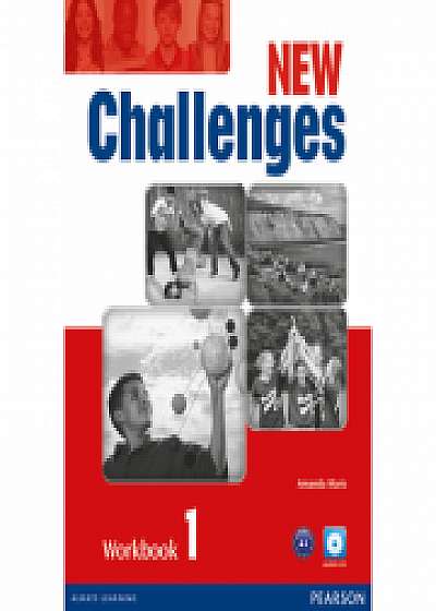 New Challenges 1 Workbook &amp; Audio CD Pack - Amanda Maris