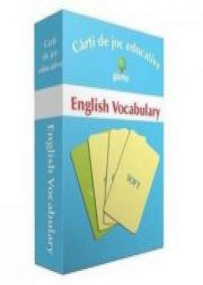 English Vocabulary. Carti de joc educative
