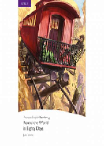 Coperta cărții Level 5: Round the World in Eighty Days - Jules Verne de Jules Verne