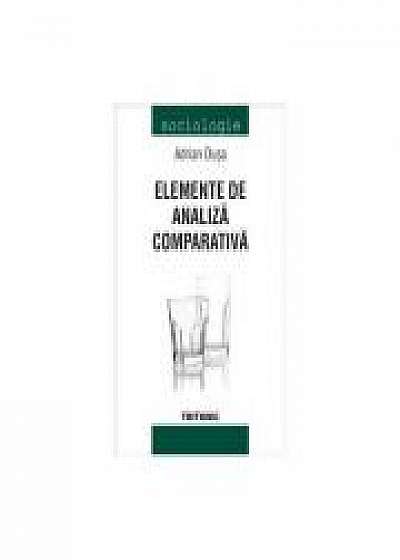 Coperta cărții Elemente de analiza comparativa - Adrian Dusa de Adrian Dusa