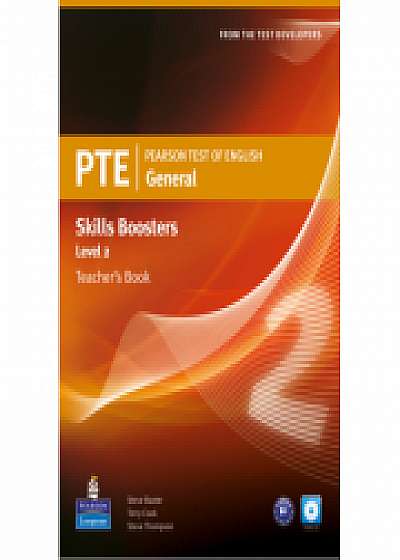PTE General Skills Booster Level 2 Teachers Book (with Audio CD) - Terry Cook