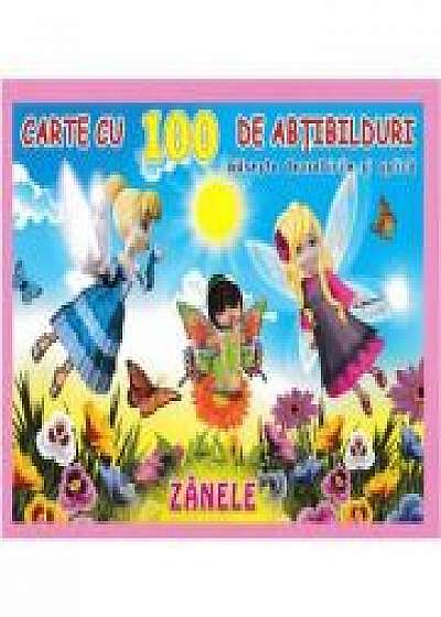Coperta cărții Zanele. Carte cu 100 de abtibilduri﻿