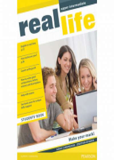 Coperta cărții Real Life Upper Intermediate Students Book - Sarah Cunningham de Sarah Cunningham