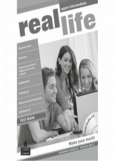 Real Life Global Upper Intermediate Test Book &amp; Test Audio CD Pack - Patricia Reilly