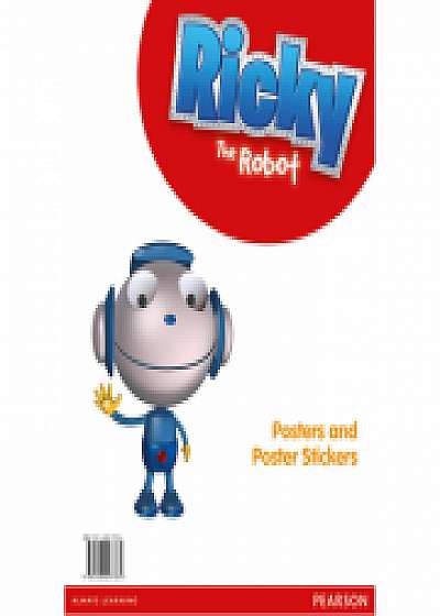 Ricky The Robot Poster and Sticker Pack - Naomi Simmons