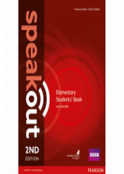 Speakout Elementary 2nd Edition Students Book and DVD-ROM Pack - Frances Eales