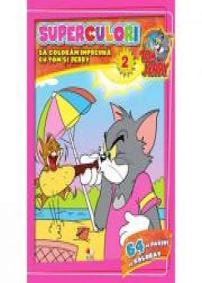 Tom &amp; Jerry. Superculori. Sa coloram impreuna cu Tom si Jerry (vol. 2)