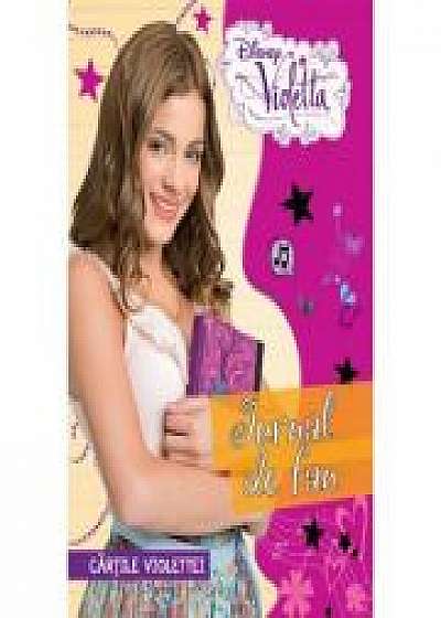 Coperta cărții Violetta. Jurnal de fan. Cartile Violettei - Disney