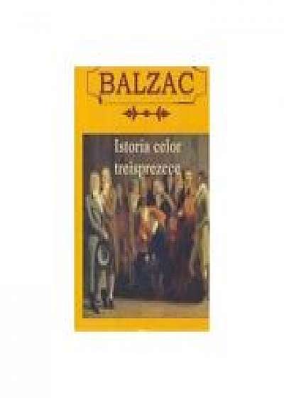 Istoria celor 13 - Honore de Balzac