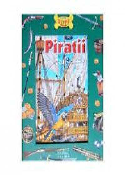 Coperta cărții Piratii cu 8 puzzle