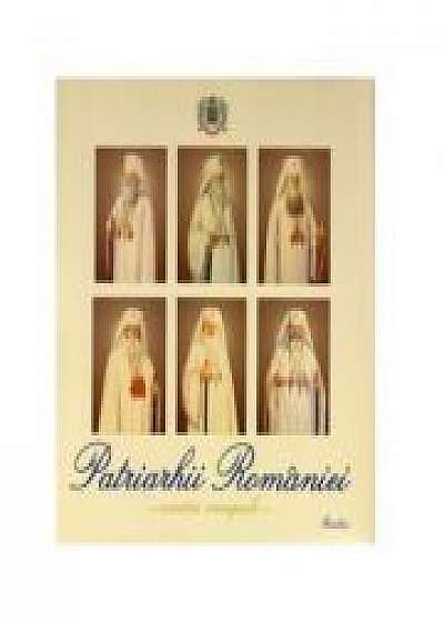 Coperta cărții Patriarhii Romaniei. Evocari omagiale (album)