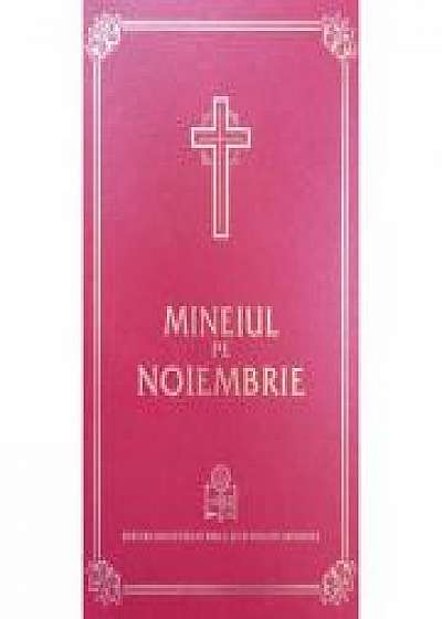 Coperta cărții Mineiul pe noiembrie