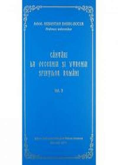 Cantari la Vecernia si Utrenia Sfintilor Romani, volumul 3 - Arhid. Sebastian Barbu Bucur