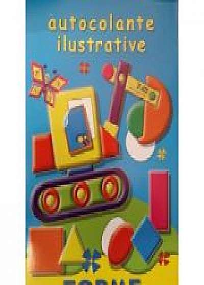 Coperta cărții Forme- Autocolante ilustrative