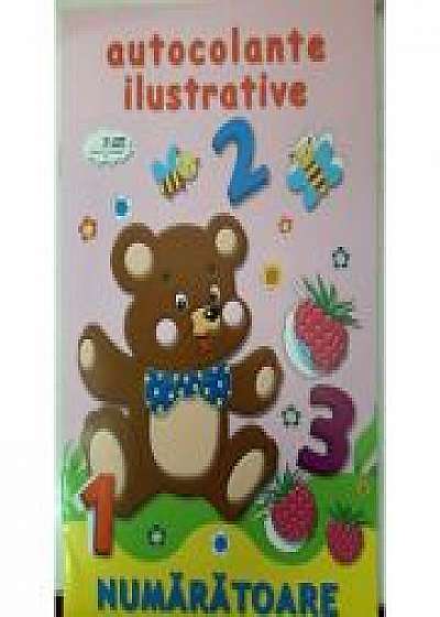 Coperta cărții Numaratoare - Autocolante ilustrative