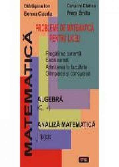 Probleme de matematica pentru liceu - Otarasanu Ion