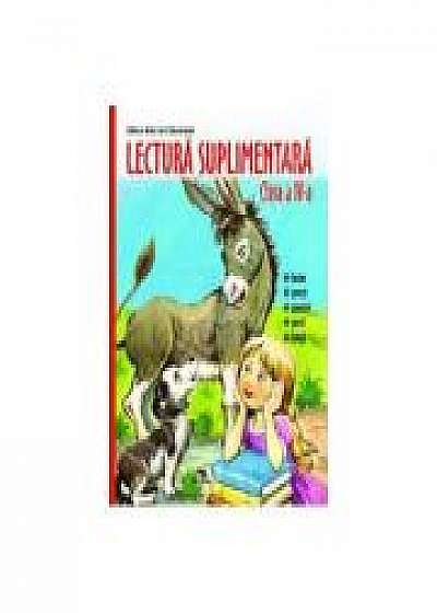 Coperta cărții Lectura suplimentara. Casa a IV-a