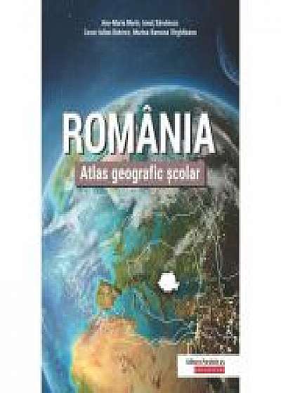 Romania. Atlas geografic scolar - Cezar-Iulian Buterez