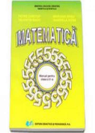 Manual matematica - pentru clasa a-V-a (Petre Chirtop)