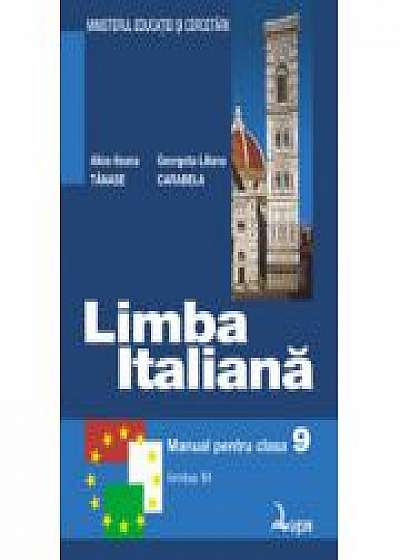 Limba italiana, manual pentru clasa a IX-a, Limba moderna 3 (Alice-Ileana Tanase)