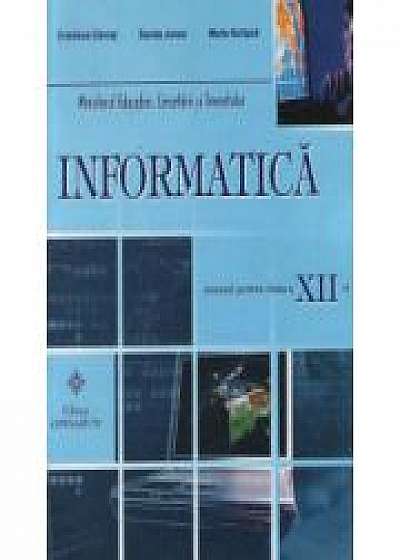 Manual informatica pentru clasa a XII-a