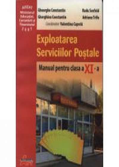 Exploatarea serviciilor postale-Manual pentru clasa a XI-a (Gheorghe Constantin)