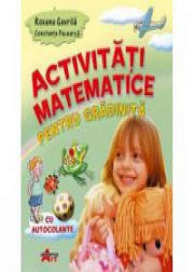 Activitati Matematice Pentru Gradinita Cu Autocolante (roxana Gavrila)