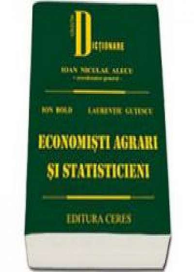 Economisti Agrari Si Statisticieni - Ion Bold
