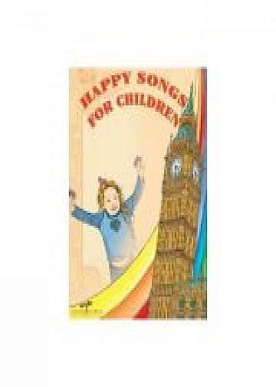 Coperta cărții Happy Songs For Children