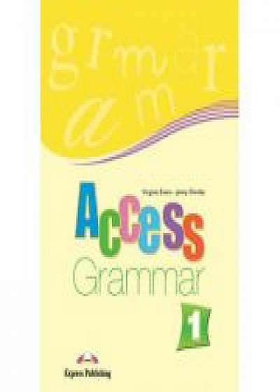 Coperta cărții Access 1 Grammar. Caiet de exercitii de gramatica clasa a V-a ( Nivel A1 )