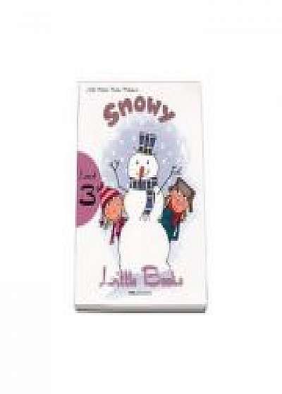 Coperta cărții Snowy by H. Q. Mitchell - level 3 reader with CD (Little Books)