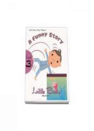 Coperta cărții A funny story- reader with CD - level 3 (Little Books)