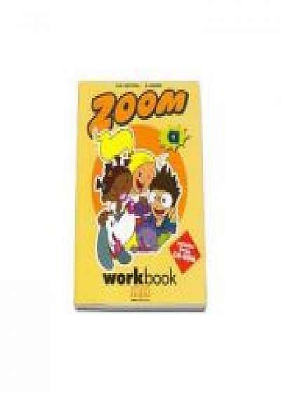 Coperta cărții Zoom by H. Q. Mitchell - Workbook with Stickers and CD - level A