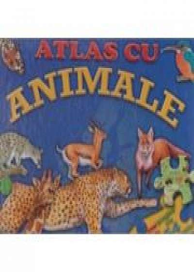 Atlas cu animale - Carte puzzle