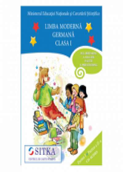 CD AUDIO pentru Limba moderna Germana, Clasa I Partea I + Partea a II-a