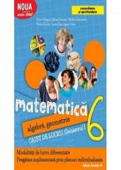 Matematica 2000+ CONSOLIDARE- Alegebra si geometrie caiet de lucru pentru clasa a VI-a. Semestrul I ( 2017-2018 )
