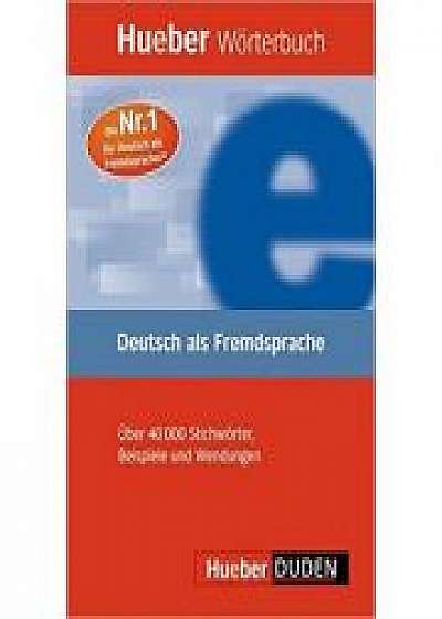 Hueber Dictionaries and Study-AIDS: Worterbuch Deutsch Als Fremdsprache (German Edition) -Dictionar German-German-978-3190017355