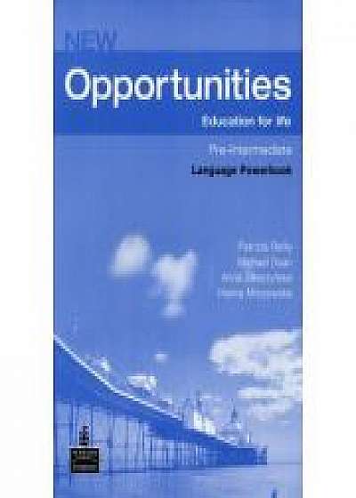 New Opportunities Pre-Intermediate Power Book Pack