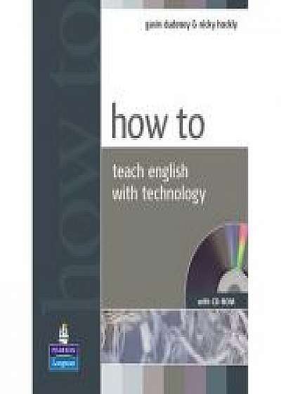 How to Teach English with Technology Book and CD-Rom Pack - NEW