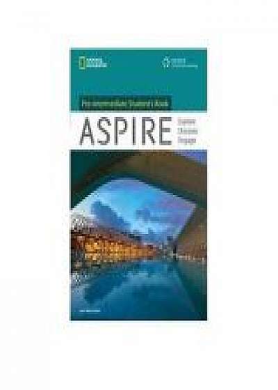 Coperta cărții Aspire Pre-Intermediate: Workbook with Audio CD